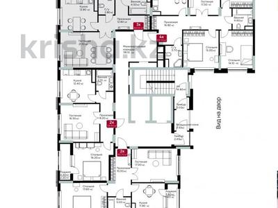 3-бөлмелі пәтер · 81 м² · 6/18 қабат, Е-36 5, бағасы: 44.9 млн ₸ в Астане, Нура р-н