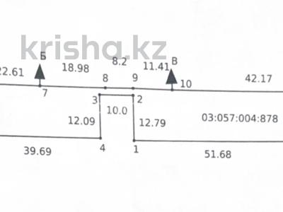 Жер телімі · 13 сотық, Наурызбай батыра 37а — Пересечение ул Наурызбай батыра и ул Бокина, бағасы: 55 млн 〒 в Алматинской обл., Талгарский р-н