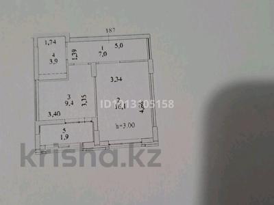 1-бөлмелі пәтер · 38.2 м² · 6/16 қабат, Казыбек би 41/1, бағасы: 22.5 млн ₸ в Астане, Нура р-н