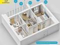 2-комнатная квартира · 64.5 м² · 2/3 этаж, Алаш 57 за 22 млн ₸ в Уральске