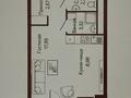 1-комнатная квартира · 36.5 м² · 4/9 этаж, Кожабекова 17/2 за 65 млн 〒 в Алматы, Бостандыкский р-н