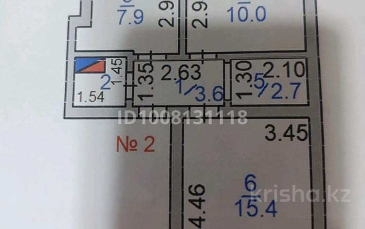 2-комнатная квартира · 41.4 м² · 1/2 этаж, Восточная 10 за 5 млн ₸ в Аулиеколе — фото 2