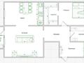 2-бөлмелі пәтер · 80.5 м² · 4/5 қабат, Алихан Бокейхан 27, бағасы: 50 млн ₸ в Астане, Есильский р-н — фото 2