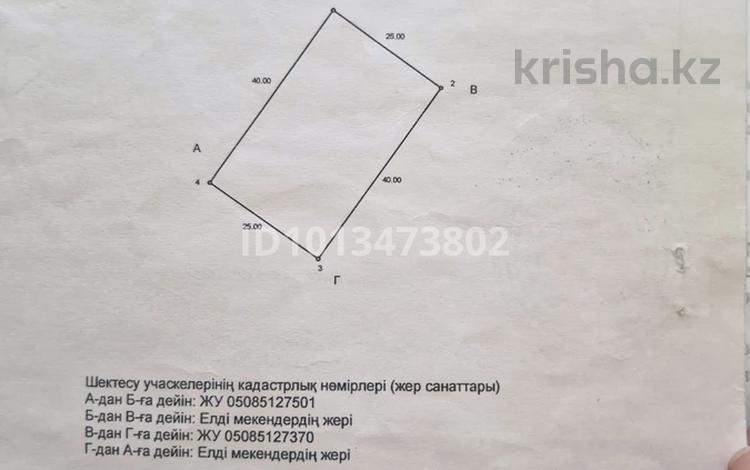 Участок · 10 соток, Орнек 114 за 5 млн ₸ в Усть-Каменогорске, Ахмирово — фото 2