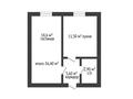 1-бөлмелі пәтер · 36.4 м² · 2/5 қабат, мкр 11, Станционная, бағасы: 6.5 млн ₸ в Актобе — фото 13