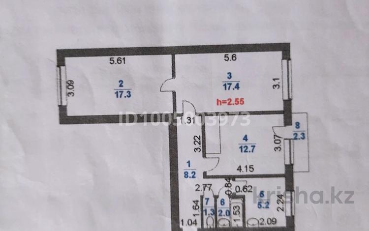 3-комнатная квартира · 65 м² · 3/5 этаж, 4 микрорайон 28 — 5 школа, Болашак за 8.9 млн ₸ в Степногорске — фото 2