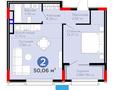 2-комнатная квартира · 51 м² · 8/16 этаж, Е-899 7 — БИЗНЕС КЛАСС в районе Хан-Шатыр за 37.9 млн ₸ в Астане, Нура р-н