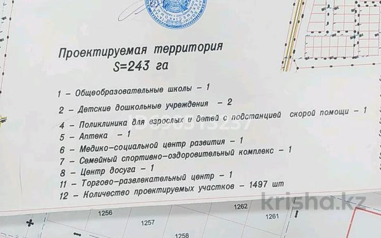 Жер телімі · 8 сотық, Мкр. Шанырак, бағасы: 3 млн ₸ в Таразе — фото 2