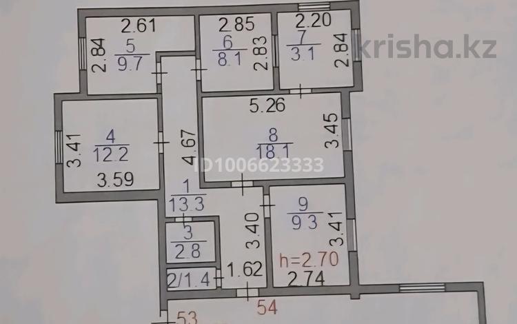 4-бөлмелі пәтер · 78 м² · 9/9 қабат, Шаталюка 42, бағасы: 8 млн ₸ в Сатпаев — фото 2