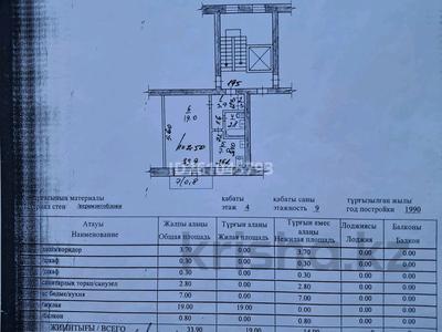 Пәтерлер в Костанайской обл.: 1-бөлмелі пәтер · 33.9 м² · 4/9 қабат, Ленина 70 А, бағасы: 6.5 млн 〒 1-бөлмелі пәтер · 33.9 м² · 4/9 қабат, Ленина 70 А, бағасы: 6.5 млн 〒 в Рудном