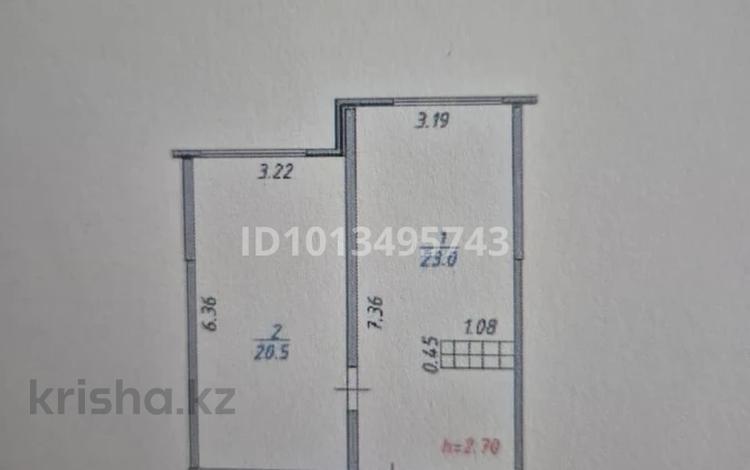 2-комнатная квартира · 43.5 м² · 6/9 этаж, мкр Кайрат д.153/30, кор.6 — Бухтарминская за 25 млн ₸ в Алматы, Турксибский р-н — фото 2