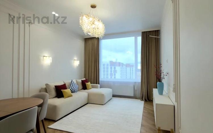 2-бөлмелі пәтер · 55 м² · 6/18 қабат, Утепова 31, бағасы: 350 000 ₸ в Алматы, Бостандыкский р-н — фото 2