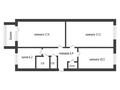 3-комнатная квартира · 61.8 м² · 5/5 этаж, Каирбекова 411 за 18.4 млн ₸ в Костанае — фото 13