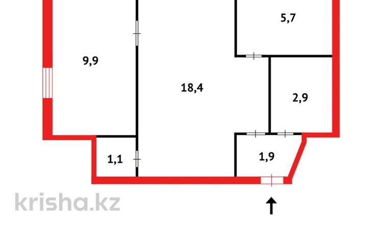 2-комнатная квартира, 40 м², 1/2 этаж, Пришахтинск, Пришахтинск, ул. Сводная 1