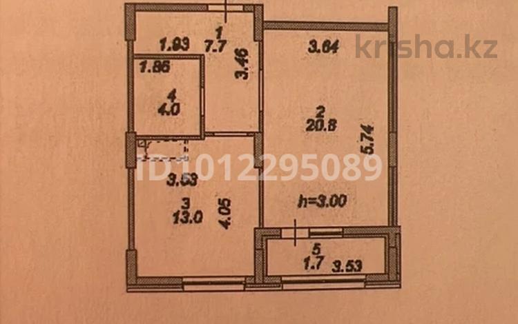 1-комнатная квартира · 47.2 м² · 5/12 этаж, просп. Туран 39/2 за 40.5 млн ₸ в Астане, Нура р-н — фото 2