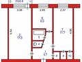 2-комнатная квартира · 44.8 м² · 5/5 этаж, Ворошилова 62 за 18.9 млн ₸ в Костанае — фото 2