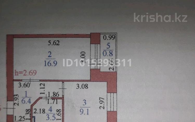 1-бөлмелі пәтер · 36.7 м² · 2/6 қабат, тлендиева 50/2, бағасы: 20 млн ₸ в Астане, Сарыарка р-н — фото 2