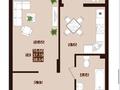 1-бөлмелі пәтер · 39 м² · 4/7 қабат, ул. Е 669 27, бағасы: 22.9 млн ₸ в Астане, Есильский р-н
