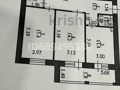 3-комнатная квартира, 86.64 м², 3/12 этаж, Бухар жырау 36 — 809 за 45 млн 〒 в Астане