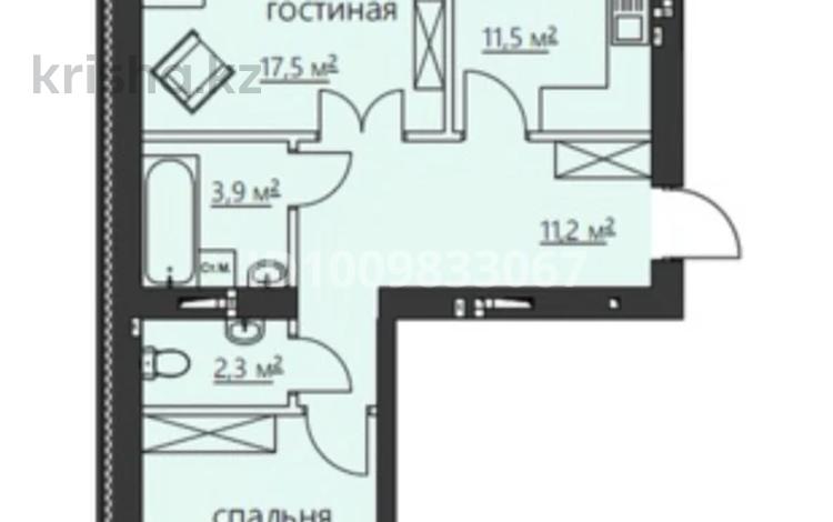 2-бөлмелі пәтер · 65.8 м² · 5/6 қабат, мкр Юго-Восток — Улица Муканова, бағасы: 26.3 млн ₸ в Караганде, Казыбек би р-н — фото 2