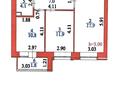 2-комнатная квартира, 53.4 м², 9/10 этаж, Туран 46a — Орынбор за 31.5 млн 〒 в Астане, Есильский р-н — фото 16