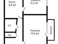 2-комнатная квартира · 44.9 м² · 7/9 этаж, Протозанова 23 за 19.9 млн ₸ в Усть-Каменогорске — фото 17