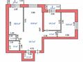 3-комнатная квартира · 100 м² · 3/9 этаж, Кобыланды батыра за 38.3 млн ₸ в Костанае — фото 3
