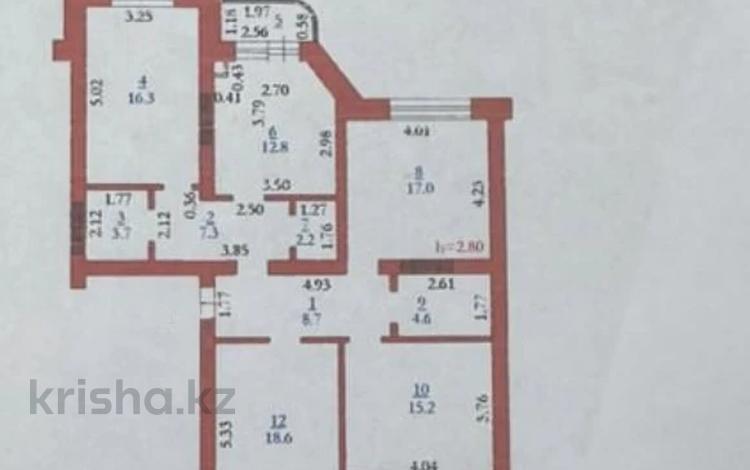 4-комнатная квартира · 110 м² · 4/5 этаж, мкр. Алтын орда 11а1 за 39.9 млн 〒 в Актобе — фото 2