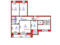 4-комнатная квартира · 75.7 м² · 8/9 этаж, мкр Юго-Восток, Республики 4 за 29.5 млн ₸ в Караганде, Казыбек би р-н — фото 15