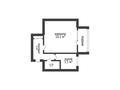 1-бөлмелі пәтер · 33.5 м² · 1/6 қабат, переулок уральская 6/1, бағасы: 12.5 млн ₸ в Костанае — фото 12