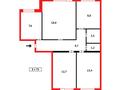 4-бөлмелі пәтер · 74 м² · 4/9 қабат, мкр Юго-Восток, Гапеева 7, бағасы: 28.5 млн ₸ в Караганде, Казыбек би р-н — фото 21