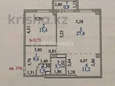 2-бөлмелі пәтер · 70 м² · 8/13 қабат, Акан серы 16, бағасы: 29 млн ₸ в Астане, Сарыарка р-н