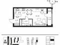 1-бөлмелі пәтер · 35 м² · 9/12 қабат, Сейфуллина 416 — Макатаева, бағасы: 39 млн ₸ в Алматы, Алмалинский р-н — фото 2