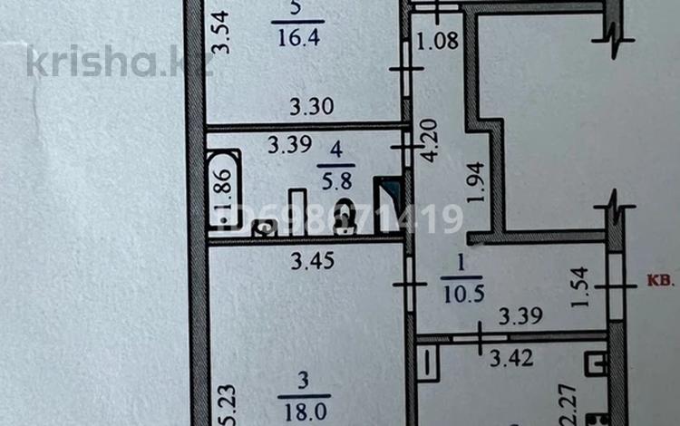 3-бөлмелі пәтер, 72.8 м², 7/9 қабат, Карасай Батыра — Ауэзова, бағасы: 59 млн 〒 в Алматы, Алмалинский р-н — фото 2