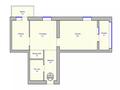 3-комнатная квартира, 61.2 м², Пригородный 10/2 за ~ 14.1 млн 〒 в Астане — фото 2