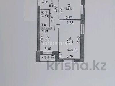 2-комнатная квартира · 66.2 м² · 3/5 этаж, Алтынсарин 228Б за 37 млн ₸ в Костанае