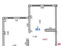 3-комнатная квартира · 90 м² · 9/9 этаж, Шымкент тас жолы, тұран молл 10/7 — Тұран молл, рамада қонақ уй, достық уйі, КАСКАД за 23 млн ₸ в Туркестане — фото 2