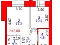 2-комнатная квартира · 45 м² · 9/12 этаж, ​Улица Карбышева 4/3 за 27.2 млн ₸ в Караганде, Казыбек би р-н — фото 5
