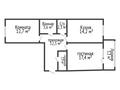 2-бөлмелі пәтер, 68.2 м², 8/9 қабат, Курганская 2/Б, бағасы: 24.5 млн 〒 в Костанае — фото 2