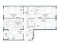 4-комнатная квартира · 145.83 м², ул. Е-810, 2/21 за ~ 122.5 млн ₸ в Астане, Есильский р-н — фото 3