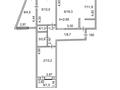 3-комнатная квартира · 73 м² · 7/9 этаж, центральный 59 — спорткомплекс Юбилейный, сауна Армарасан за 20.8 млн ₸ в Кокшетау — фото 2