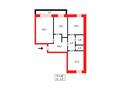 3-комнатная квартира · 68.3 м² · 5/9 этаж, пр. Мира за 20 млн ₸ в Темиртау — фото 18