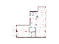 5-комнатная квартира · 188.2 м² · 2/8 этаж, Переулок Тасшокы 4 — Квартира с террасой за ~ 211.2 млн ₸ в Астане, Алматы р-н