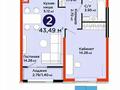 2-комнатная квартира · 43.49 м² · 8/9 этаж, мкр Теректы 535/2 за 30.7 млн ₸ в Алматы, Алатауский р-н — фото 2