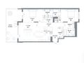3-бөлмелі пәтер · 126.3 м² · 2/3 қабат, Мкр. Мирас — БЕЗ КОМИССИИ, бағасы: 194.5 млн ₸ в Алматы — фото 6