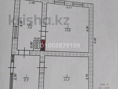 Отдельный дом · 4 комнаты · 68 м² · 13 сот., Розыбакиева 74 за 9 млн ₸ в Коктал