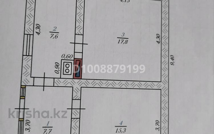 Отдельный дом · 4 комнаты · 68 м² · 13 сот., Розыбакиева 74 за 9 млн ₸ в Коктал — фото 2