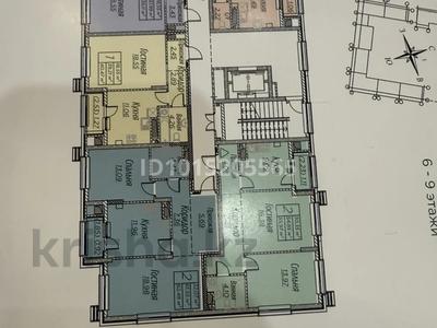 2-комнатная квартира · 56 м² · 7/9 этаж, Толеметова 106/3 за 24 млн ₸ в Шымкенте, Абайский р-н