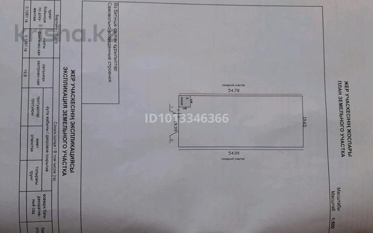 Дача · 1 комната · 20 м² · , ПБС-1 86 — На первой водоколонке в районе З/О Санторини за 6 млн ₸ в Балхаше — фото 2