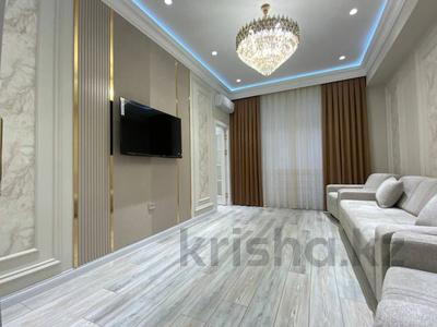2-комнатная квартира · 60 м² · 12/16 этаж · помесячно, Каныша Сатпаева 133/1 за 350 000 〒 в Алматы, Бостандыкский р-н